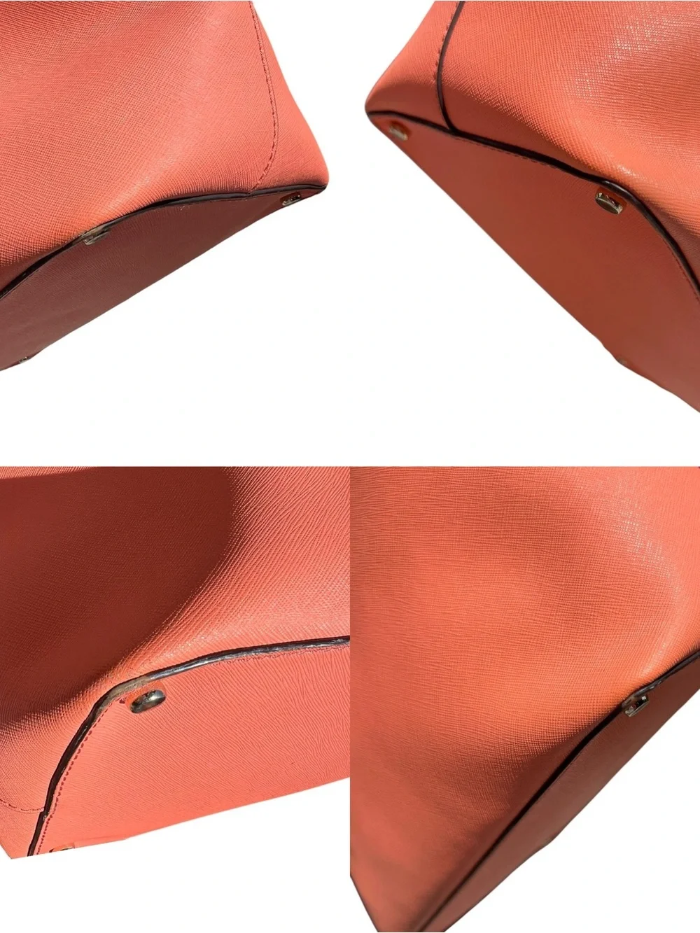 kate spade Cedar Street Harmony Tote Salmon Pink Saffiano Leather Bag